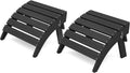 Folding Adirondack Ottomans Set of 2
