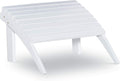 Linon White Adirondack Ottoman