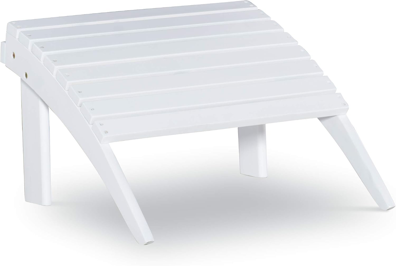 Linon White Adirondack Ottoman