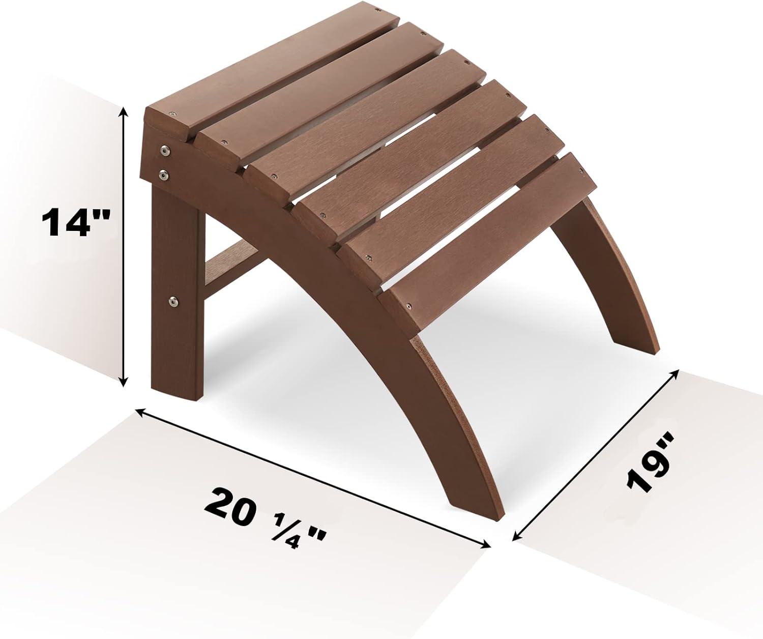 Psilvam Adirondack Ottoman
