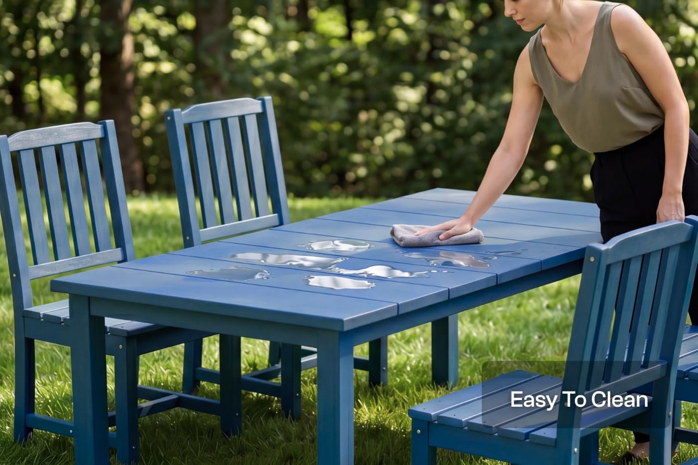 Perli 5-Piece Outdoor Dining Set