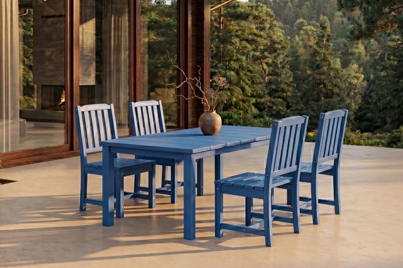 Perli 5-Piece Outdoor Dining Set