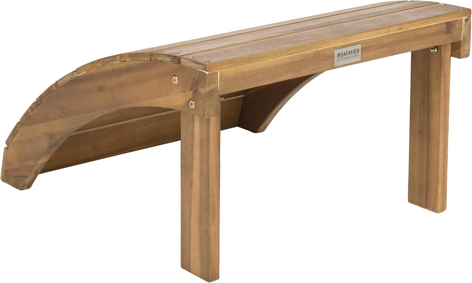 Safavieh Hampton Acacia Wood Adirondack Ottoman