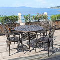 5-Piece Cast Aluminum Dining Set