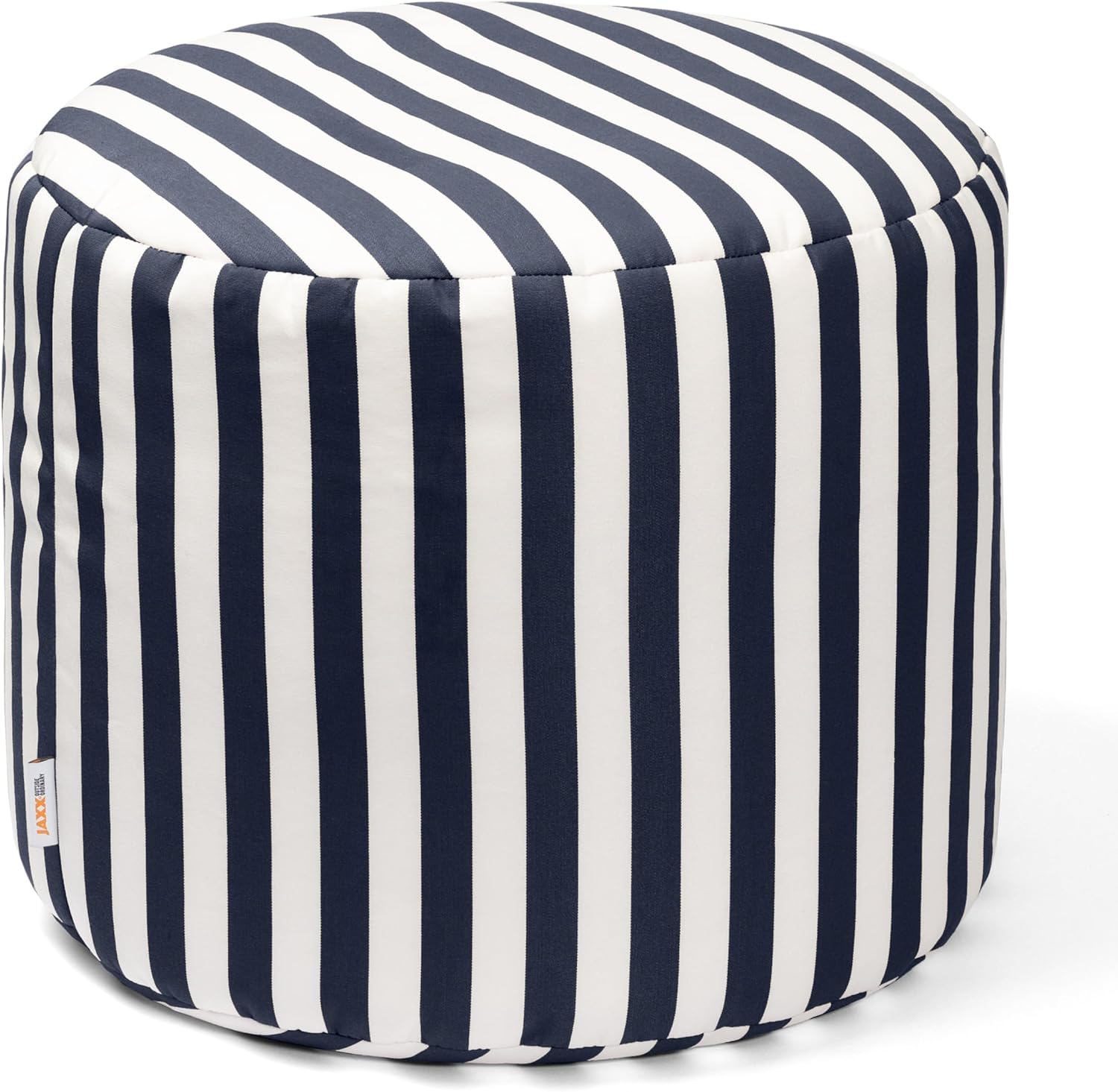 Jaxx Spring Striped Bean Bag Pouf Ottoman