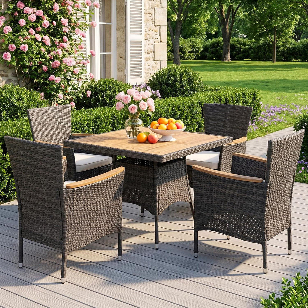 Wisteria Lane 5-Pieces Patio Dining Sets
