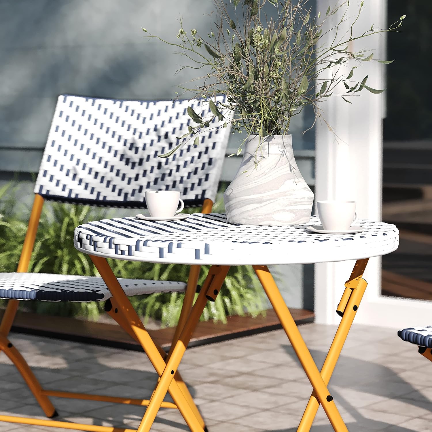 Three Piece Folding Bistro Set