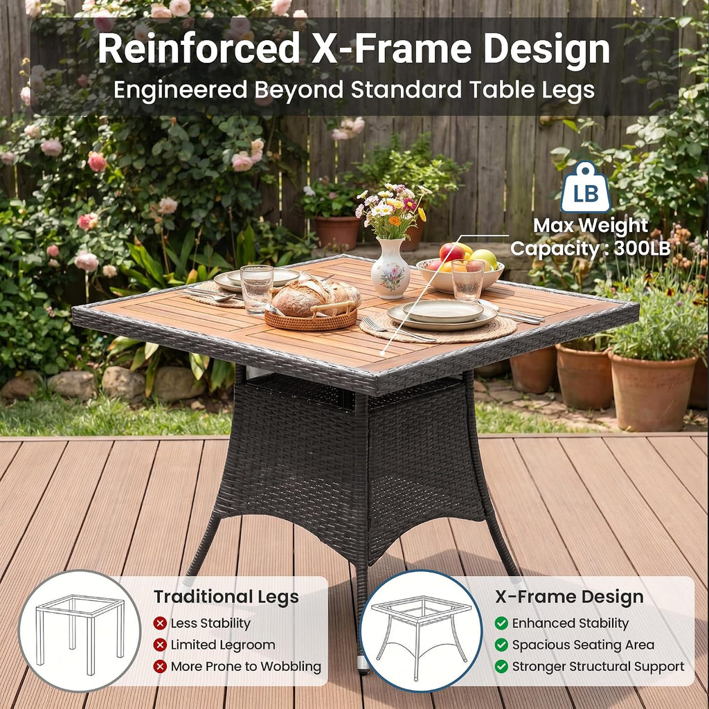 Wisteria Lane 5-Pieces Patio Dining Sets