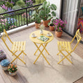 GarveeTech 3-Piece Folding Bistro Set